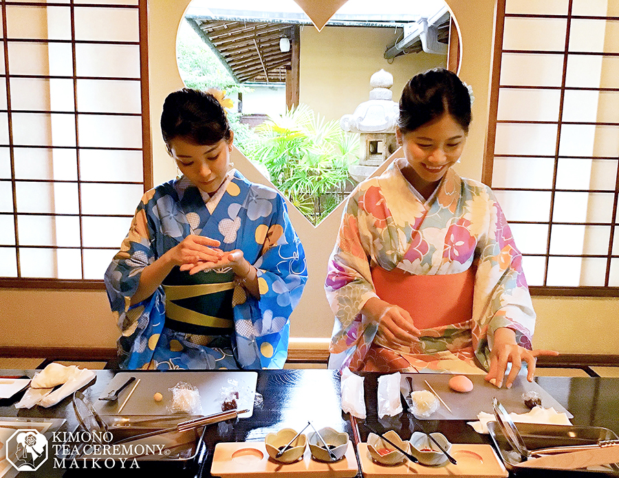 Kimono + Japanese Sweets Making & Tea Ceremony